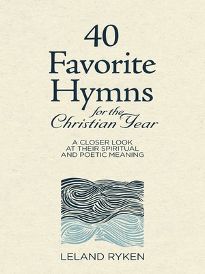 cover image of 40 Favorite Hymns for the Christian Year